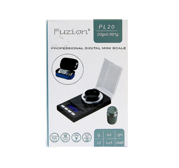 Fuzion | PL20 Professional Digital Mini Scale – 20g × 0.001g Precision