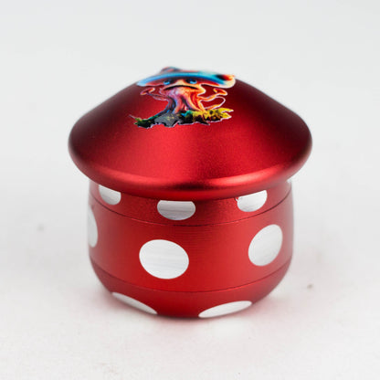 Aluminum Mushroom Grinder 4 Layers