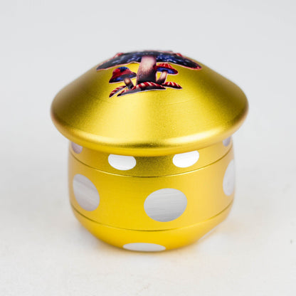 Aluminum Mushroom Grinder 4 Layers