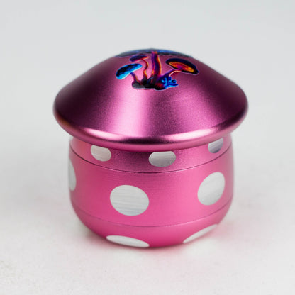 Aluminum Mushroom Grinder 4 Layers