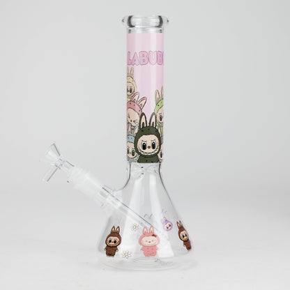 10" Popular Character Design Glass Beaker Bong