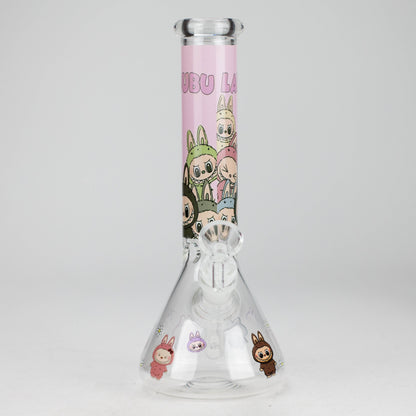 10" Popular Character Design Glass Beaker Bong