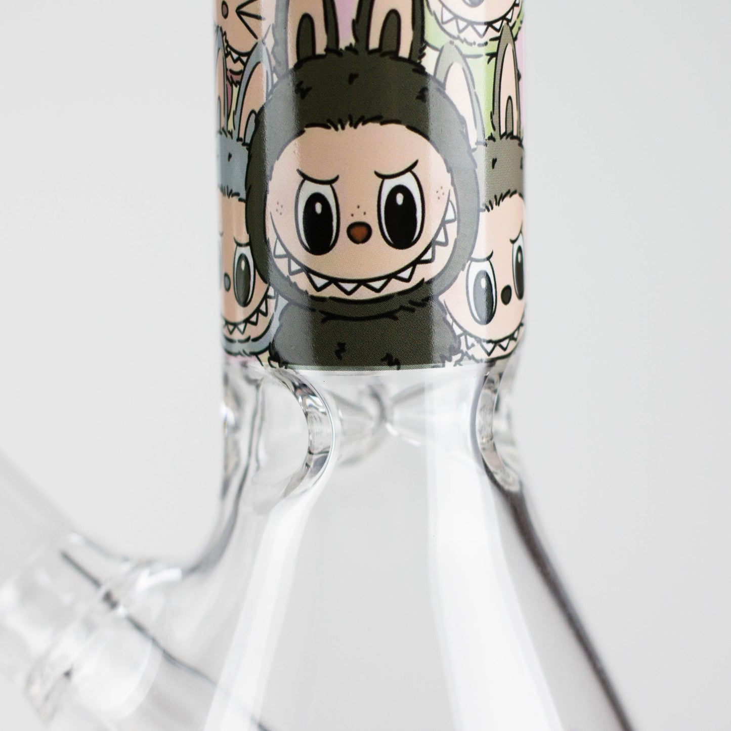 10" Popular Character Design Glass Beaker Bong