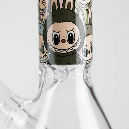 10" Popular Character Design Glass Beaker Bong