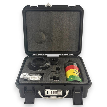 Electric Lamp Bong Set-Rasta