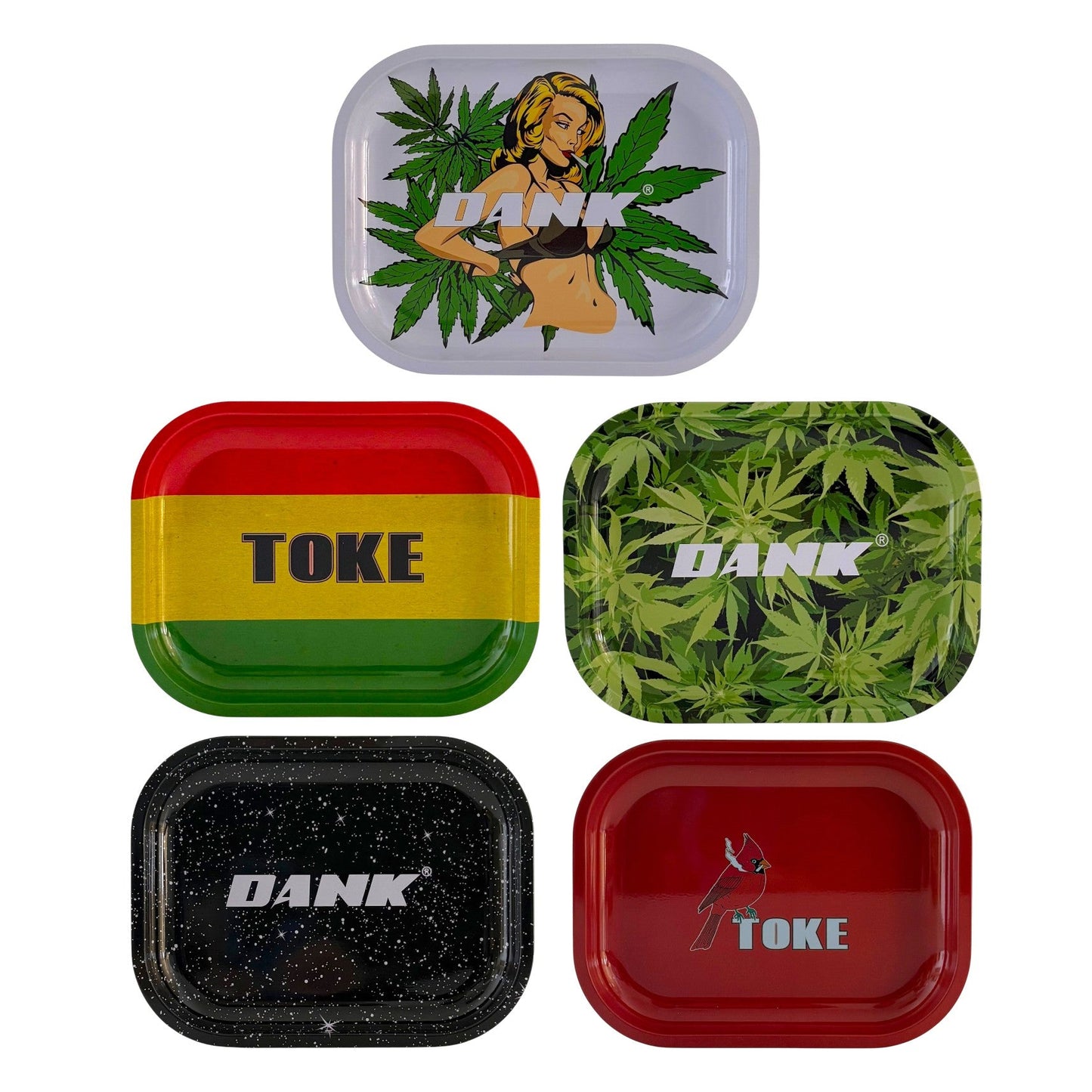 DANK & TOKE Metal Rolling Trays