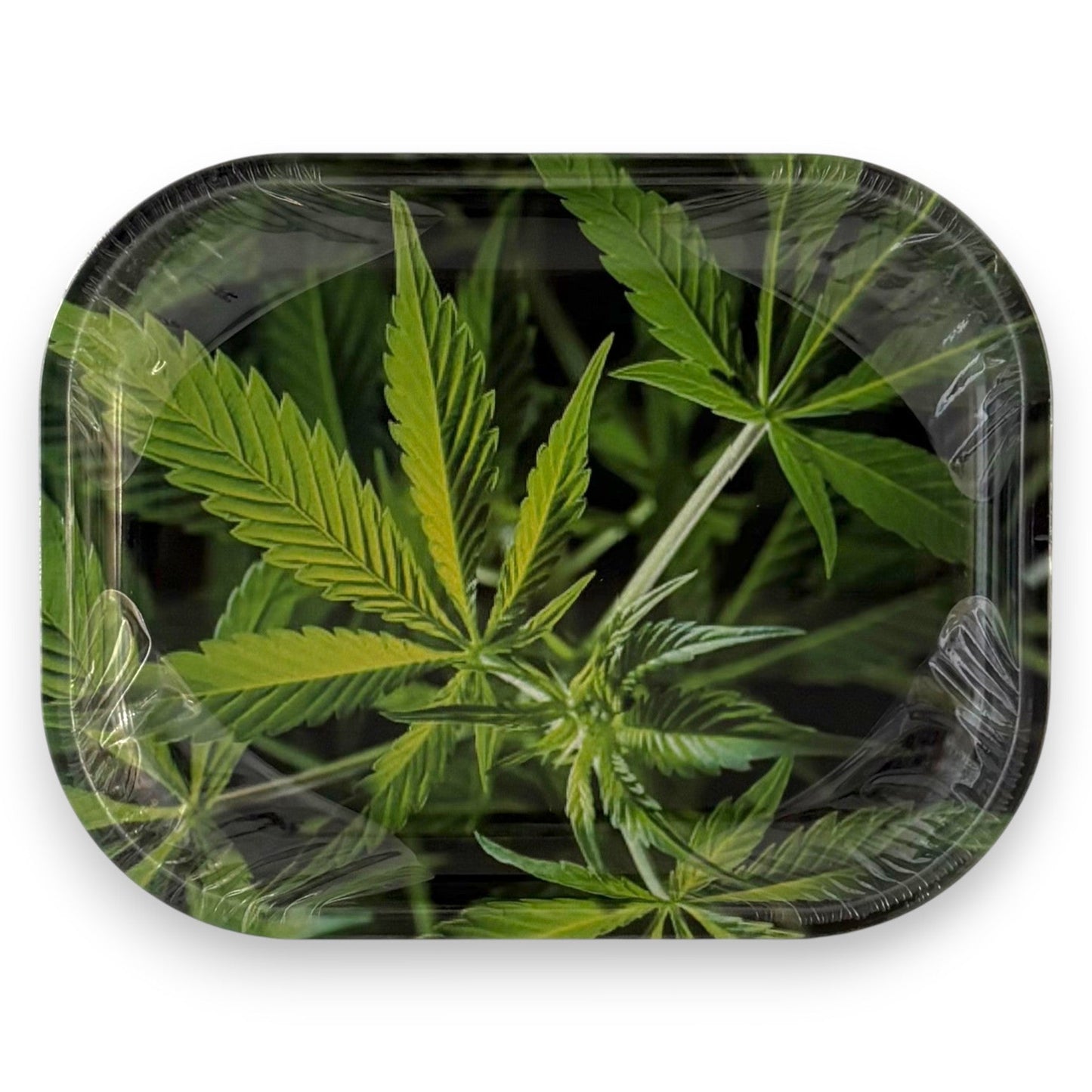 HighVibe 420 Leaf Metal Rolling Trays