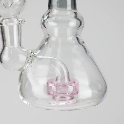 6" Cone difuser assorted bong | 14mm Bowl Joint | Stemless Design