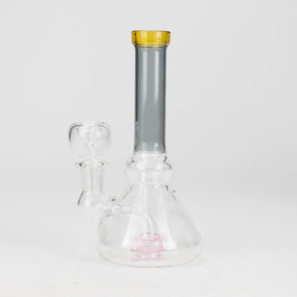 6" Cone difuser assorted bong | 14mm Bowl Joint | Stemless Design