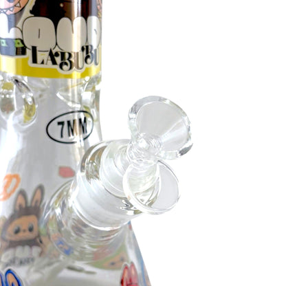 14" 7MM “Cute Monster Crew” Heavy-Duty Beaker Water Pipe