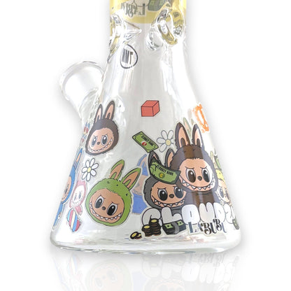 14" 7MM “Cute Monster Crew” Heavy-Duty Beaker Water Pipe