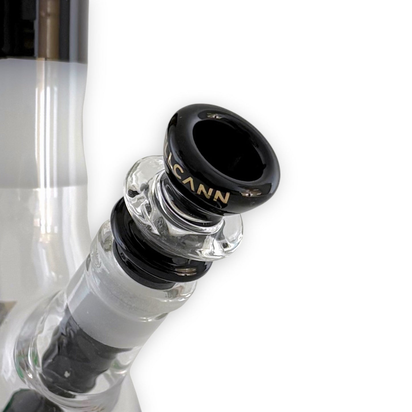 Wellcann | 16" Heavy-Duty 7MM Beaker Water Pipe – Extra Thick Base-Black