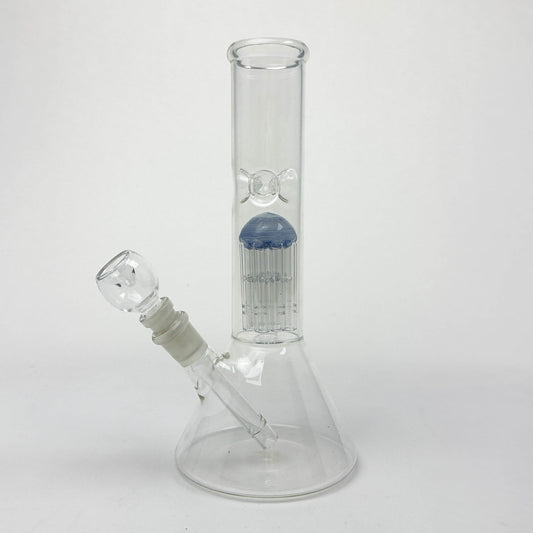 10" Tree Perc Beaker Glass Bong