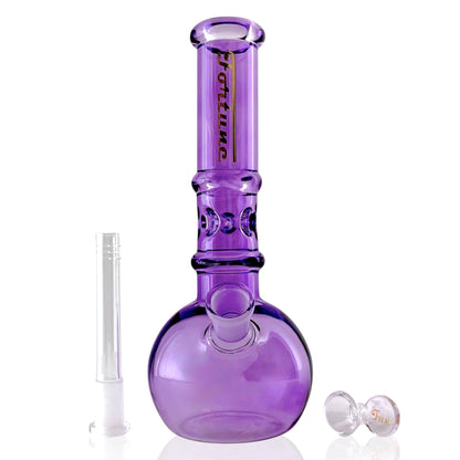 Fortune | Crystal Sphere Beaker – 10" 5MM Premium Glass Bong
