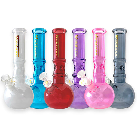 Fortune | Crystal Sphere Beaker – 10" 5MM Premium Glass Bong