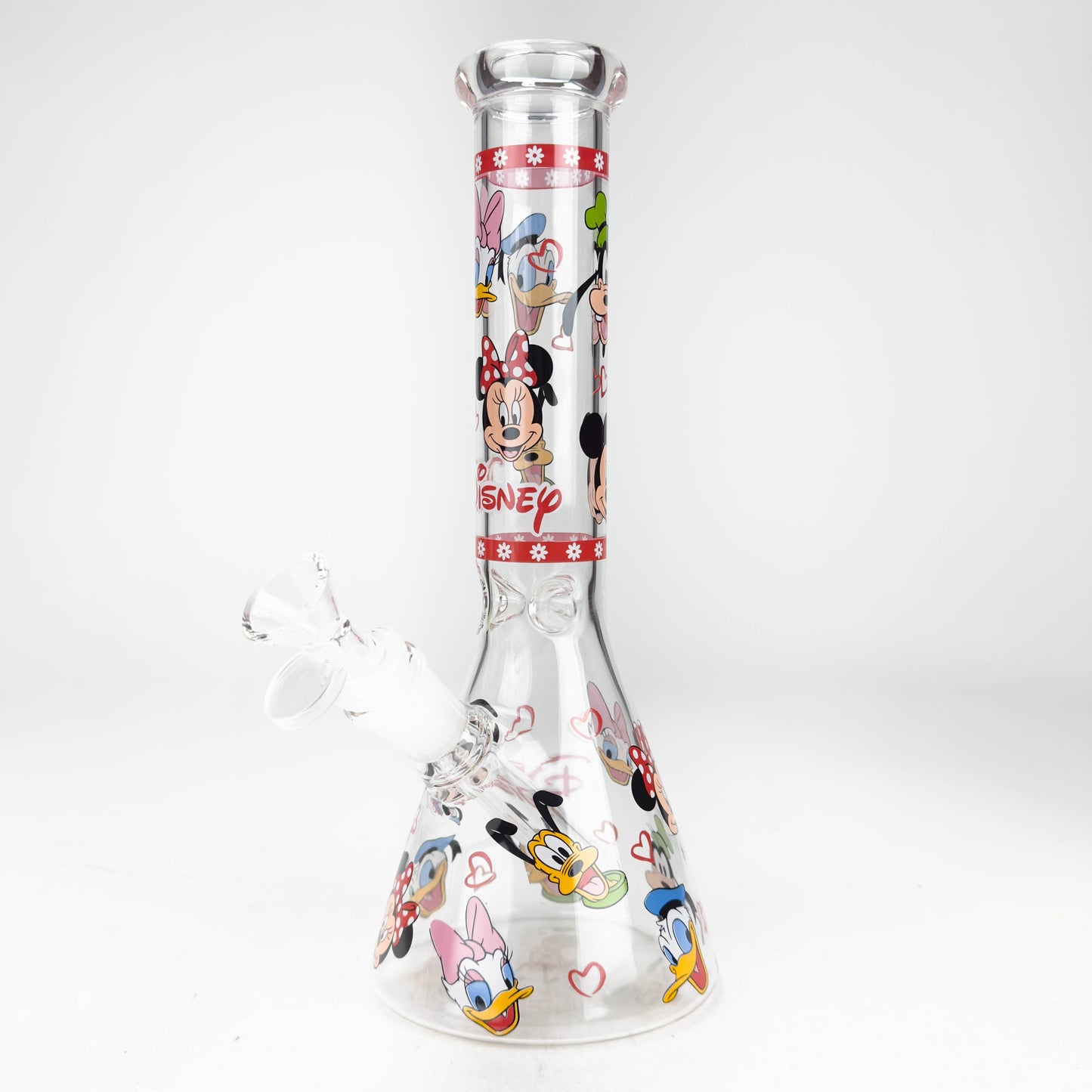 10" Carton Duck Design Glass Beaker Bong