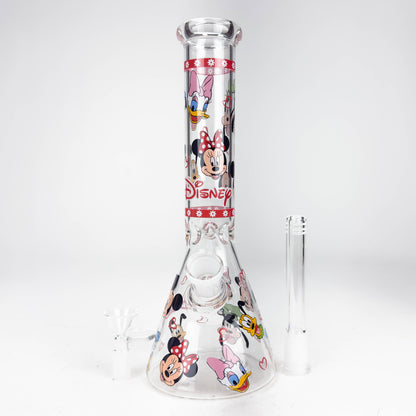 10" Carton Duck Design Glass Beaker Bong
