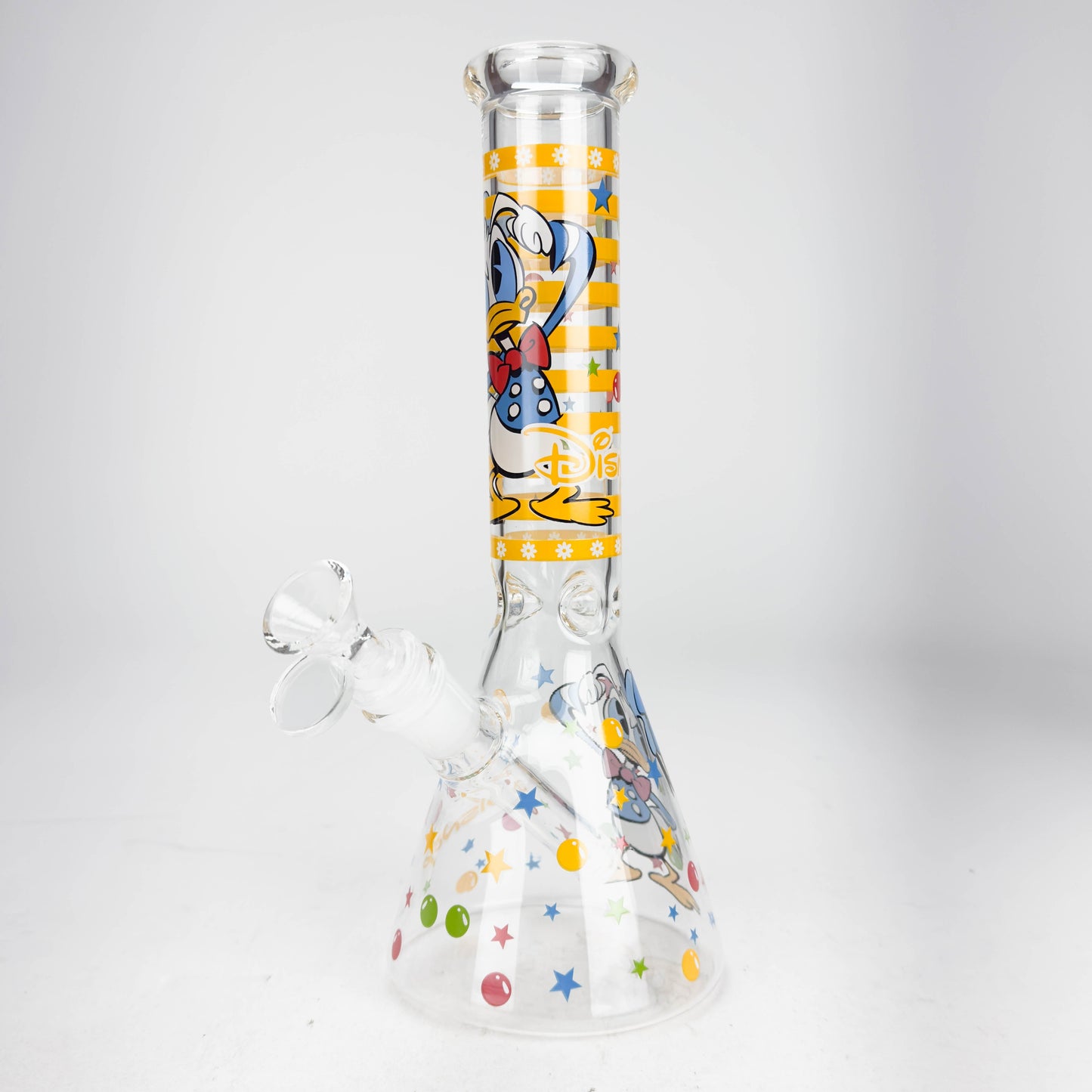 10" Carton Duck Design Glass Beaker Bong