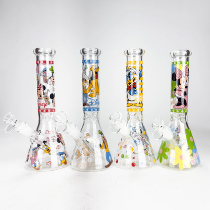 10" Carton Duck Design Glass Beaker Bong