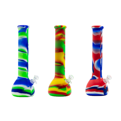 12.5" Silicone Beaker – Assorted Colors | Durable, Flexible & Travel-Ready
