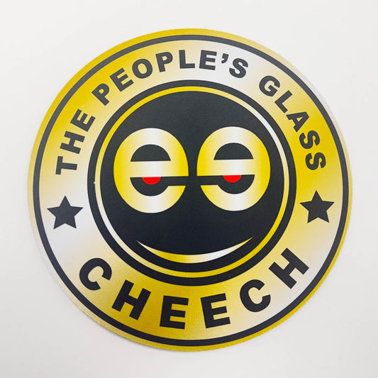 Cheech | 8" Golden Colour Round Dab Mat