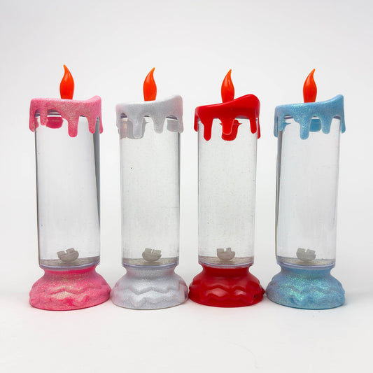 SNOW GLOW MAGIC LED CANDLE – Color-Changing Glow (Assorted Colors)