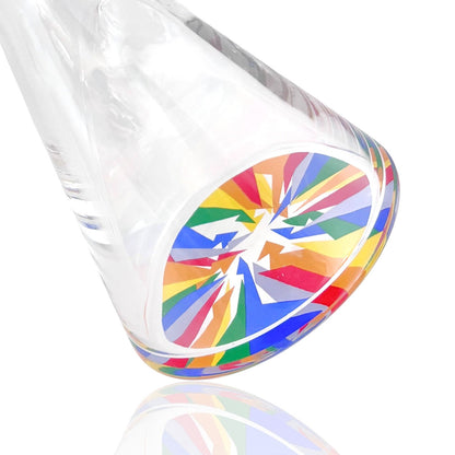 Wellcann | HeavyShield 17" Premium Beaker Bong – 7mm Thick Glass Reinforced Base
