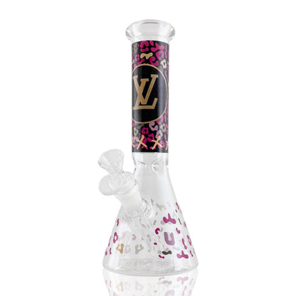 10" LuxePrint Beaker Bong Collection – 4mm Thick Glass