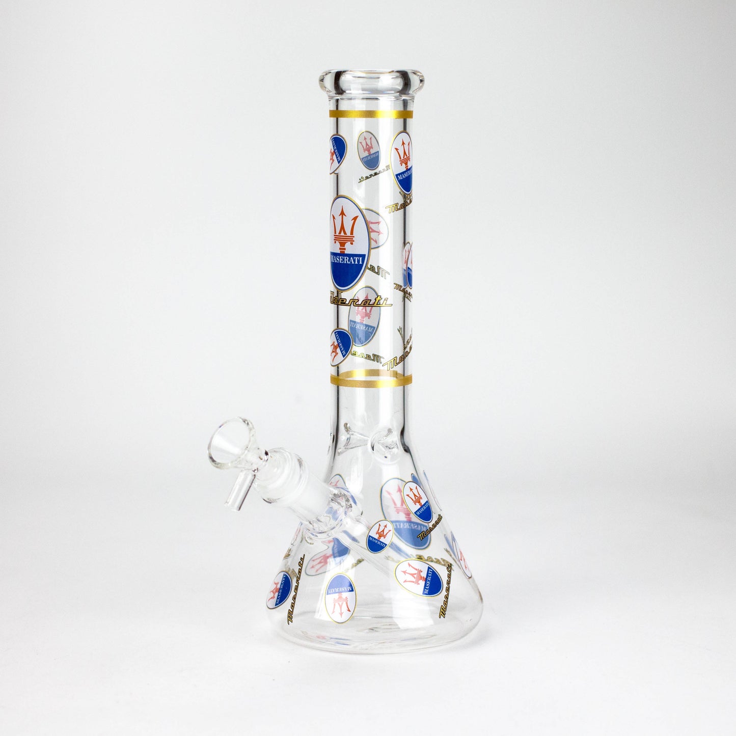 10" Luxury Car Design Glass Beaker Bong