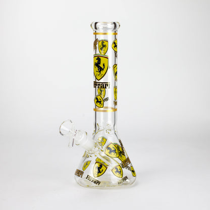 10" Luxury Car Design Glass Beaker Bong