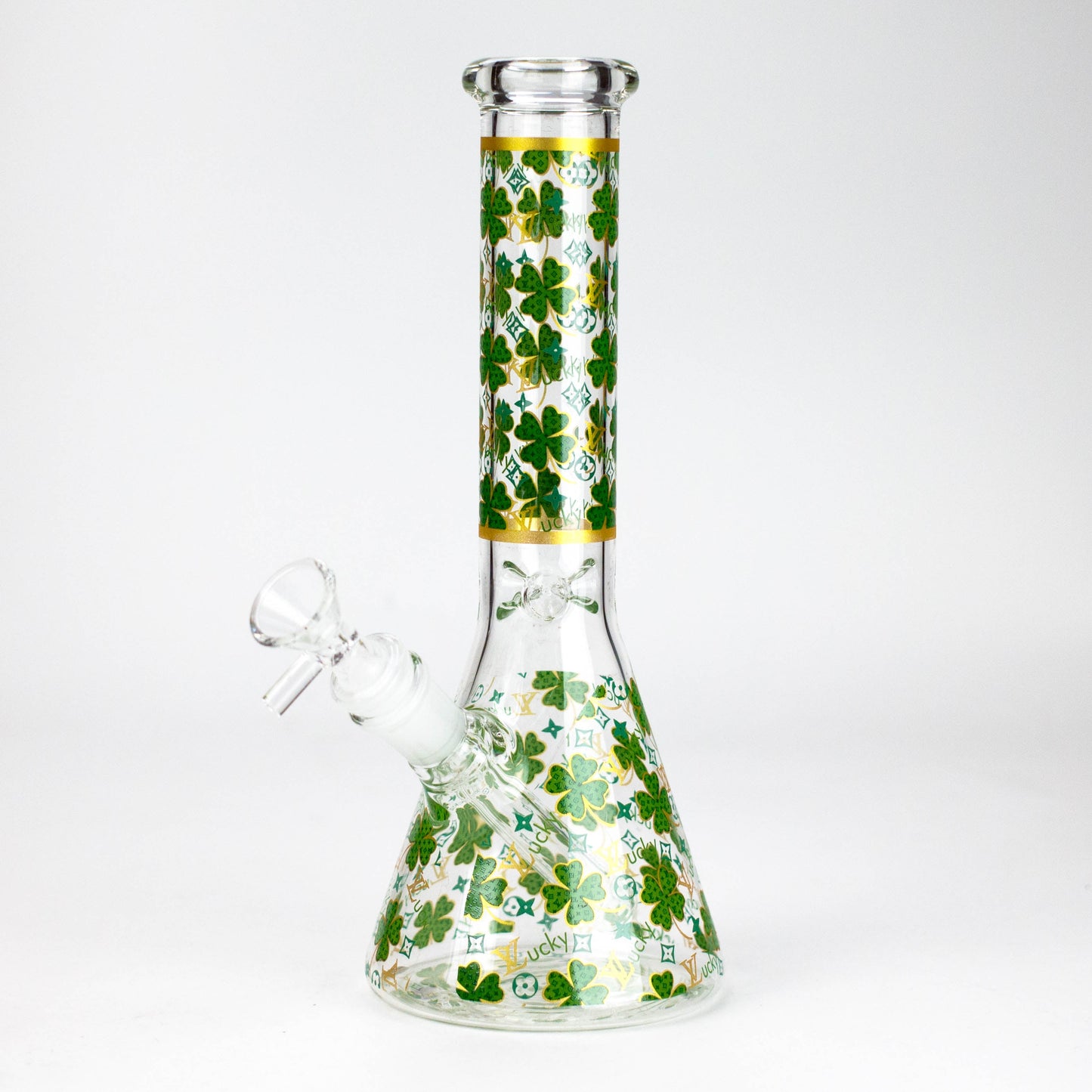 10" Fashion Design Glass Beaker Bong