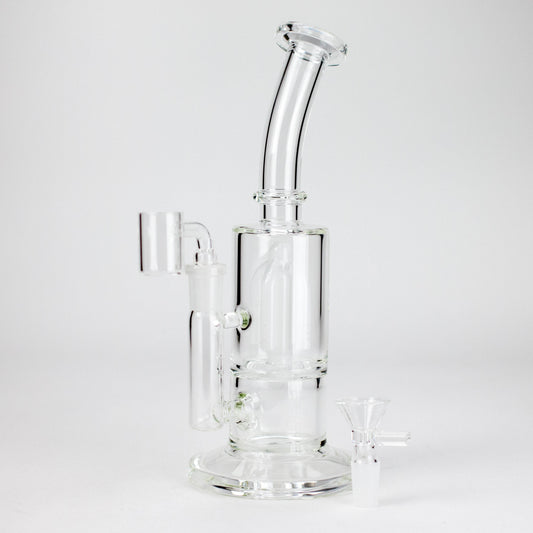 Triangle | 10" 2-in-1 Premium Glass Dab Rig with Tree Percolator