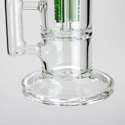 Triangle | 10" 2-in-1 Premium Glass Dab Rig with Tree Percolator