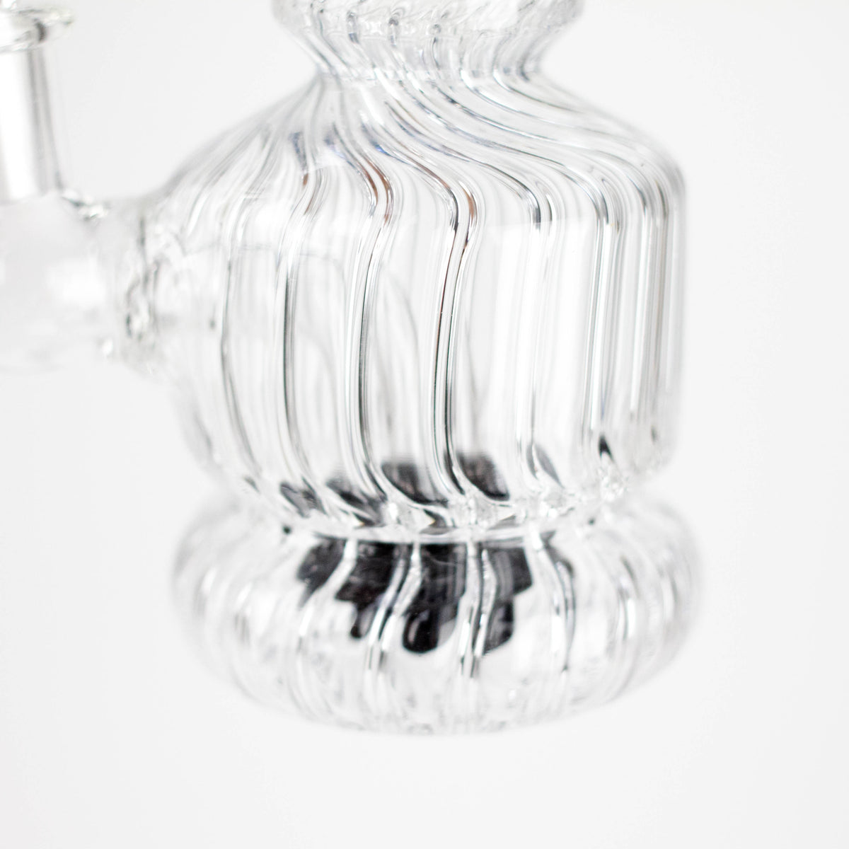 6" Assorted Design Stemless Glass Bong