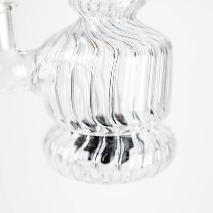 6" Assorted Design Stemless Glass Bong