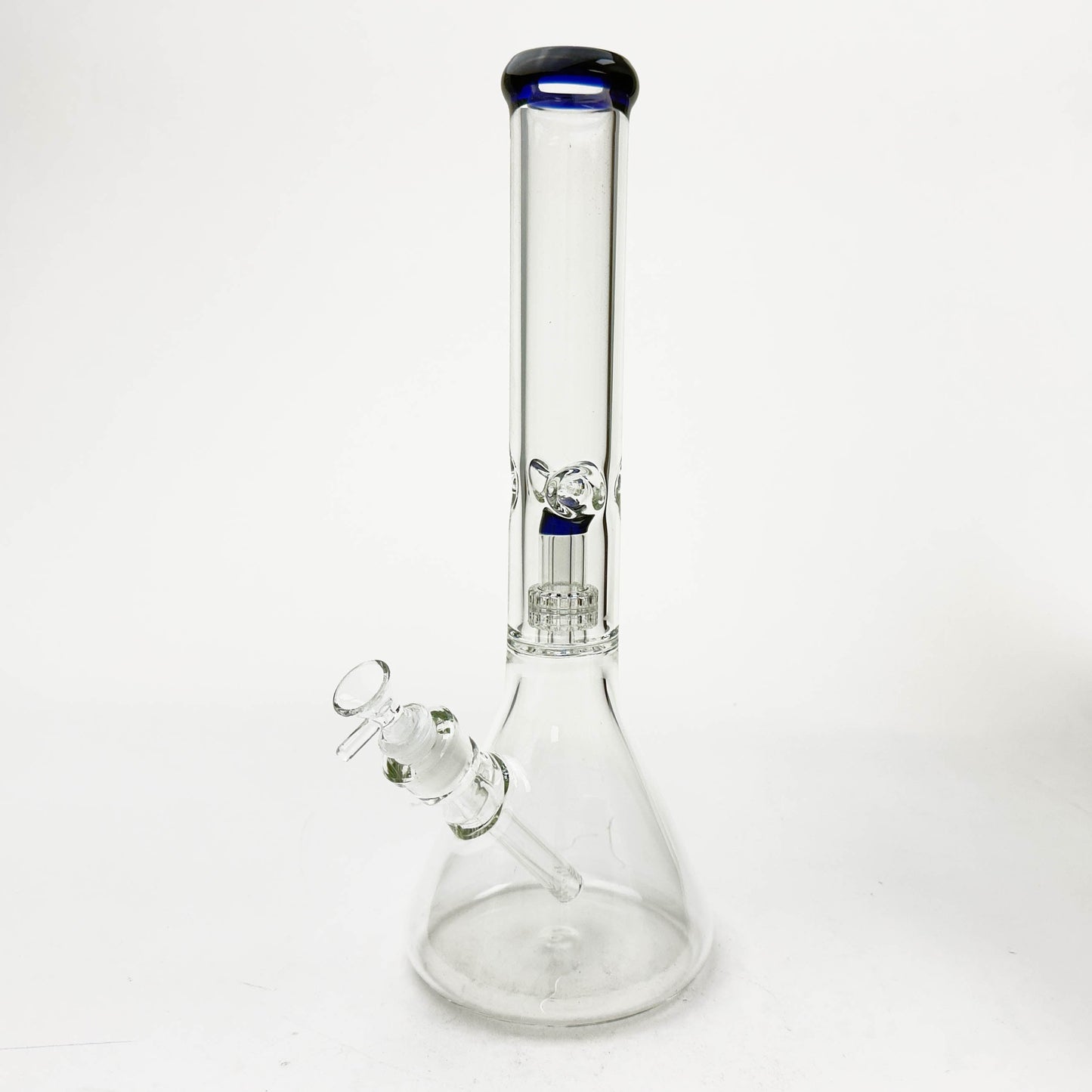 Z16" Color-Accented Glass Water Bong with Percolator