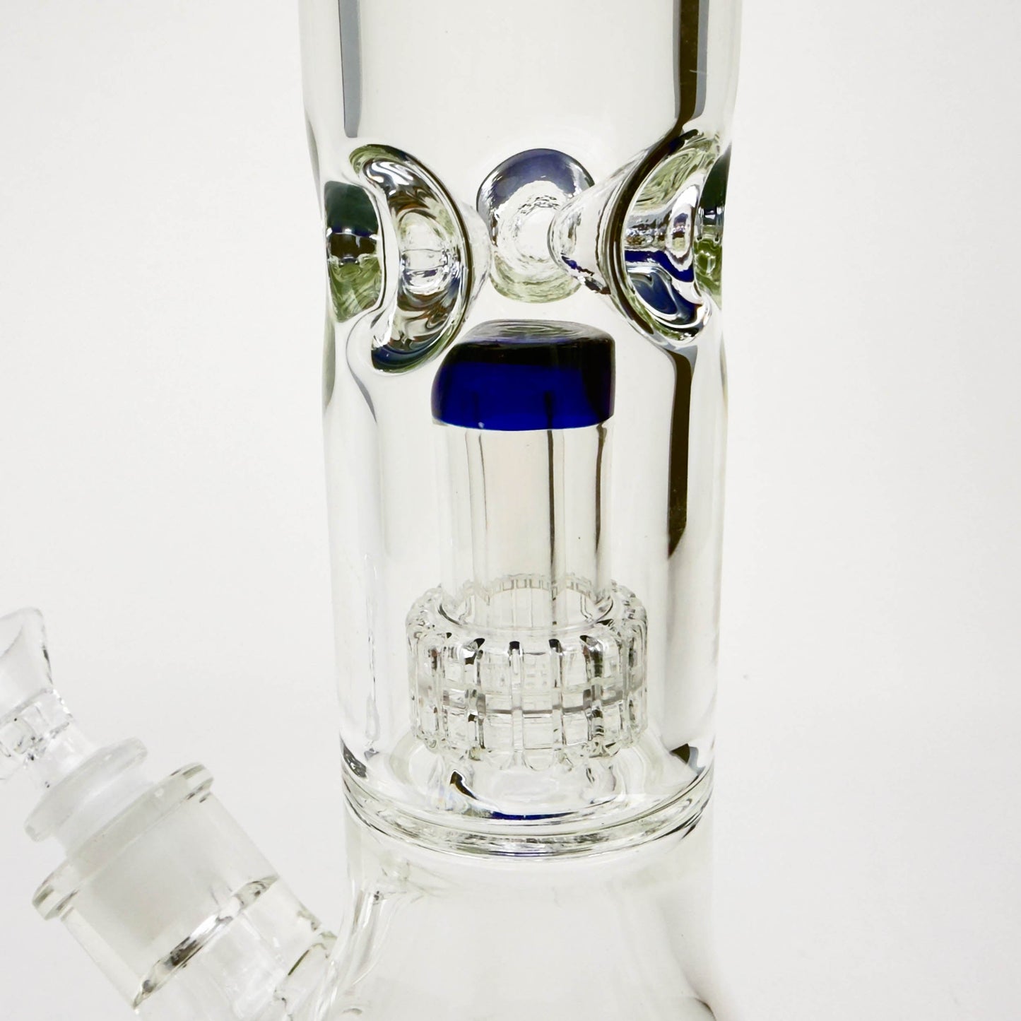 Z16" Color-Accented Glass Water Bong with Percolator