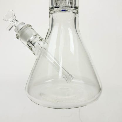 Z16" Color-Accented Glass Water Bong with Percolator