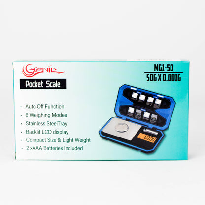 Genie | MG1-50 Pocket Scale – 50g × 0.001g