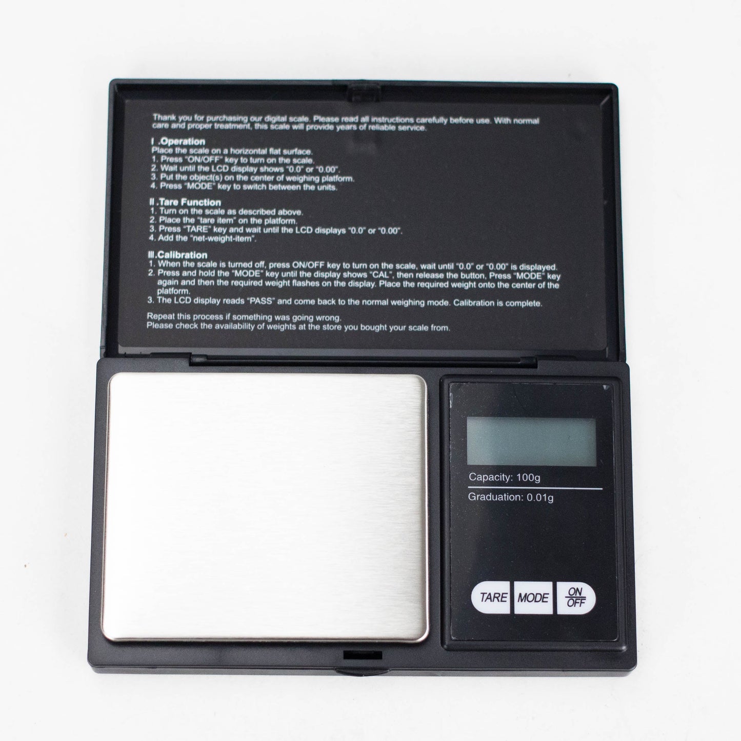Genie | CS-100 Pocket Scale – 100g × 0.01g