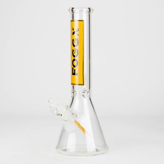 FOGGX | 14" Glass Water Pipe – 7mm Thick