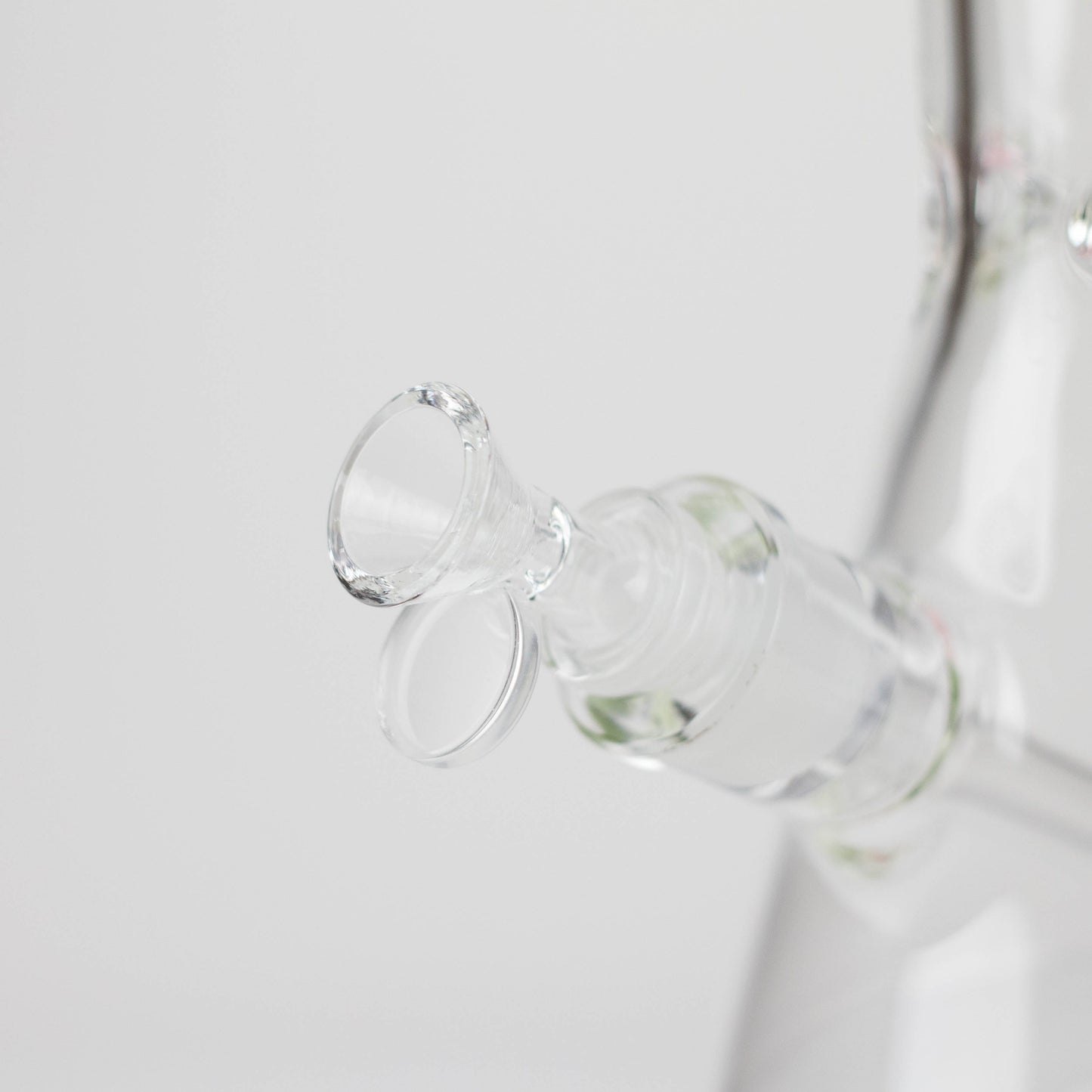 FOGGX | 14" Sandblasted Beaker Glass Water Pipe – 7mm Thick