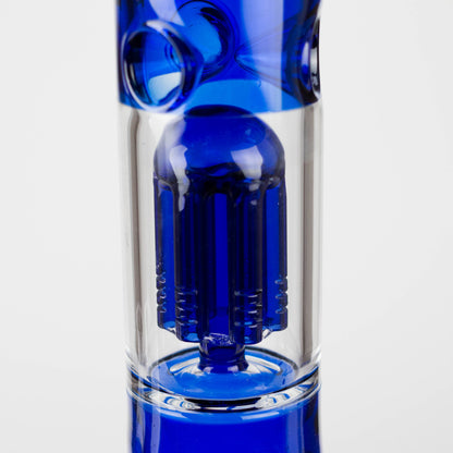 FOGGX | 14" Colored Glass Water Pipe with Percolator