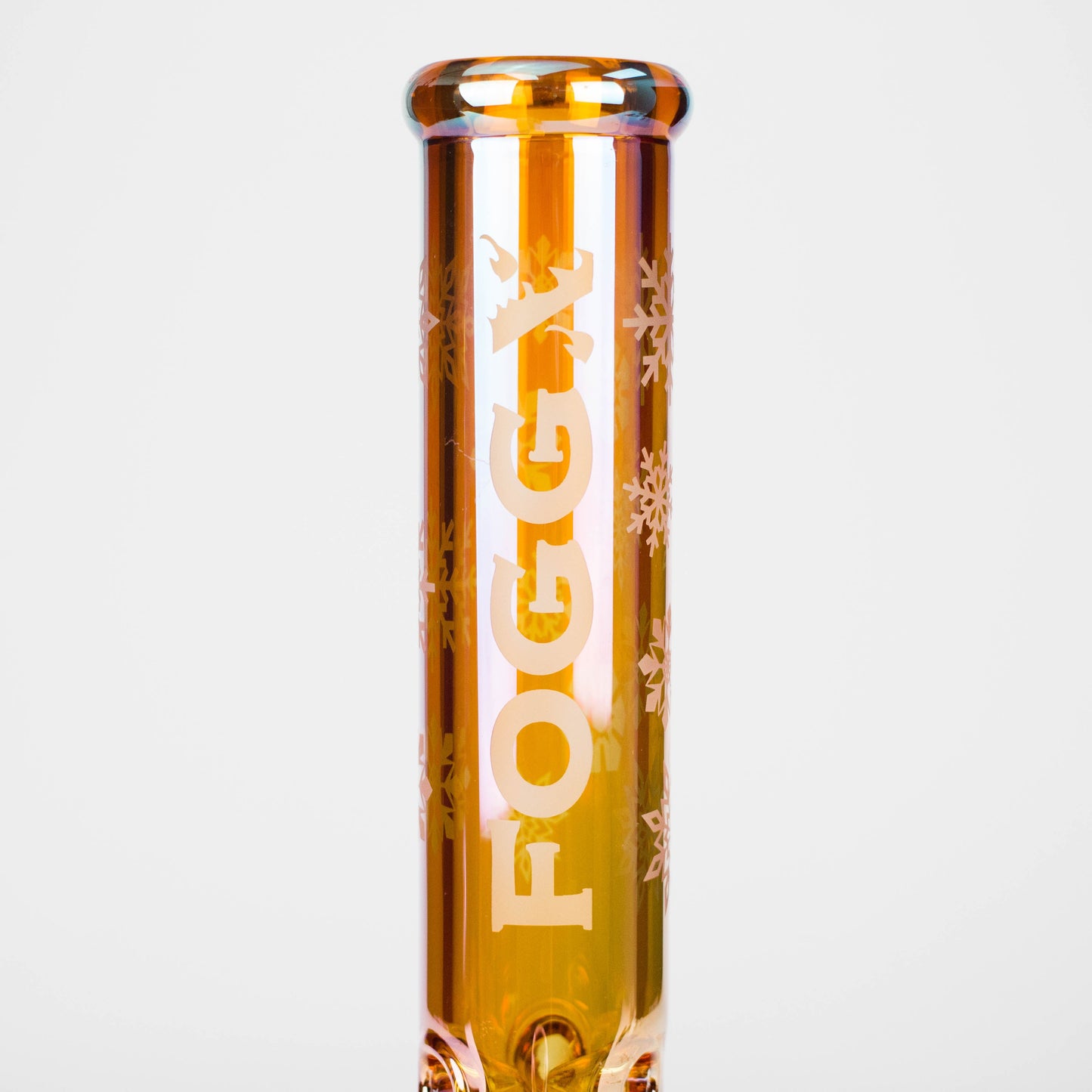 FOGGX | 14" Glass Water Pipe – 7mm
