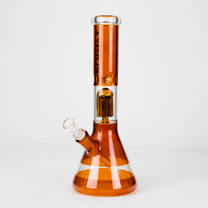 FOGGX | 14" Colored Glass Water Pipe with Percolator