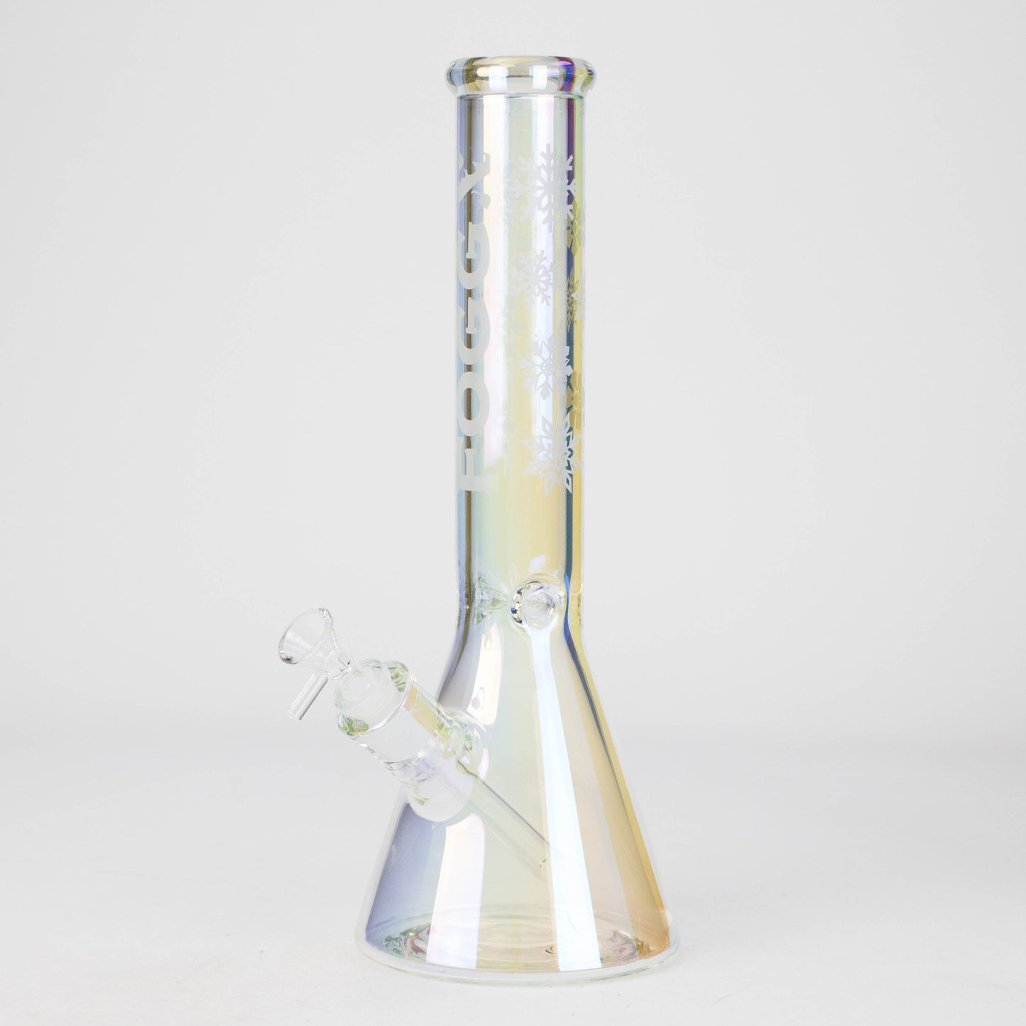 FOGGX | 14" Glass Water Pipe – 7mm