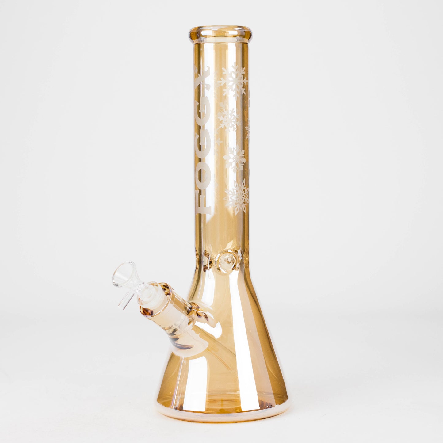 FOGGX | 14" Glass Water Pipe – 7mm