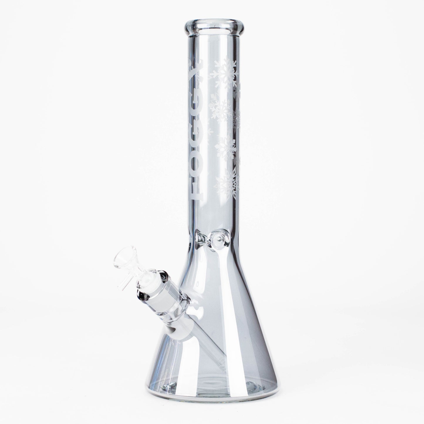FOGGX | 14" Glass Water Pipe – 7mm