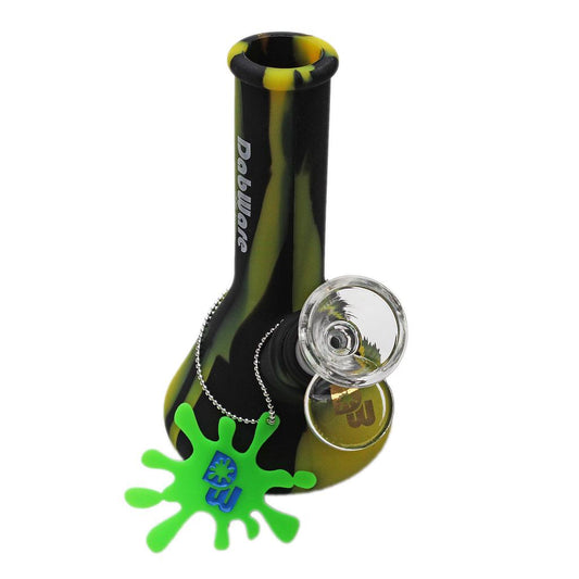 Dabware |  5" Platinum Beaker Silicone Bong