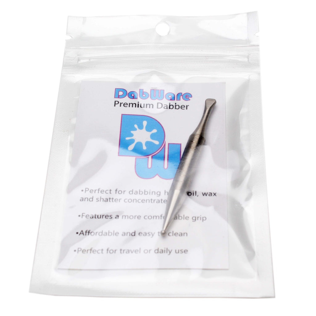 DabWare  | Short Scoop and Ball Titanium Dabber